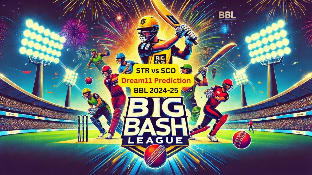 STR vs SCO BBL, 2024-25