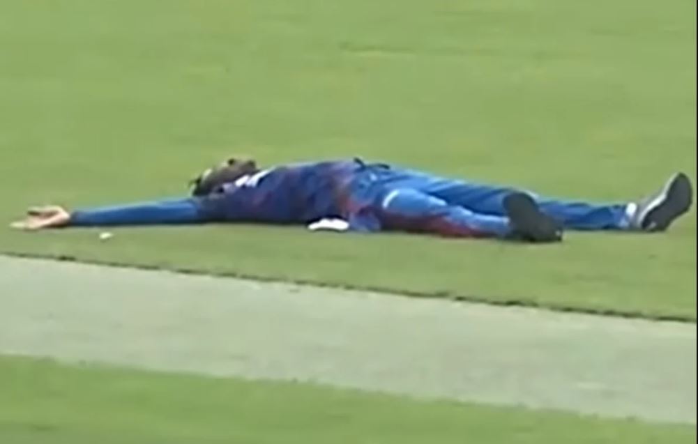 Serbia ayo mene ejegi wicket celebration icc shares video