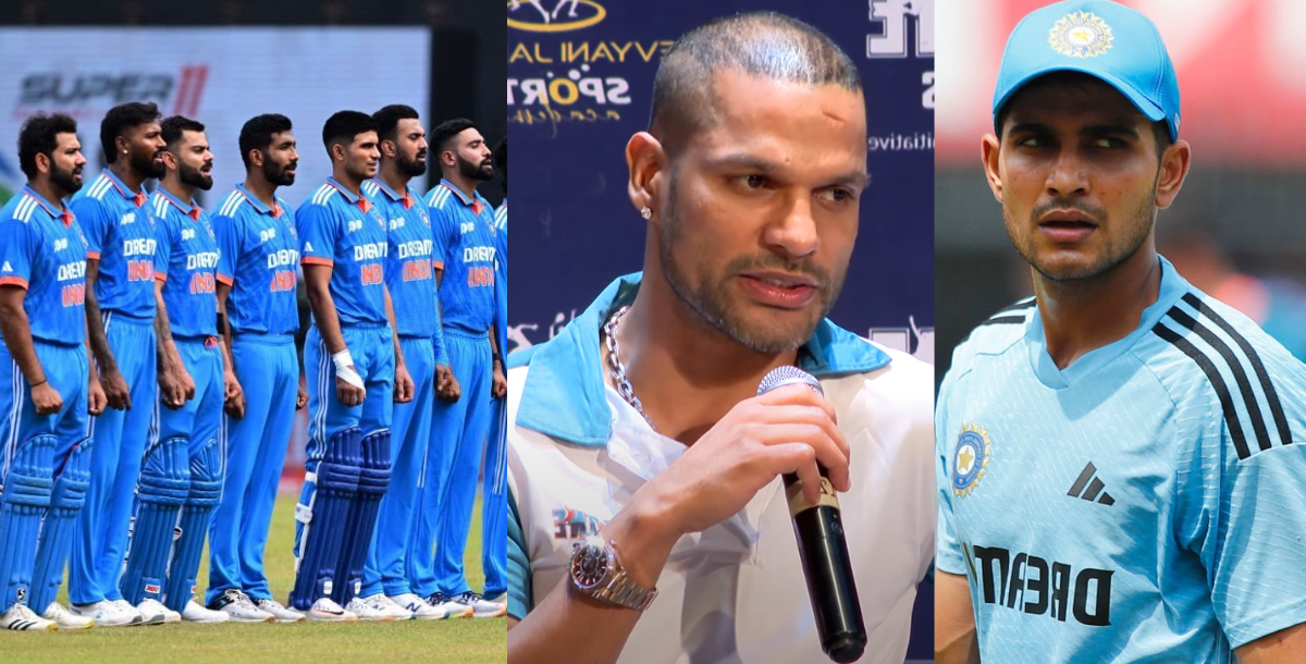 i am ready to replace shubman gill in world cup 2023 said shikhar dhawan