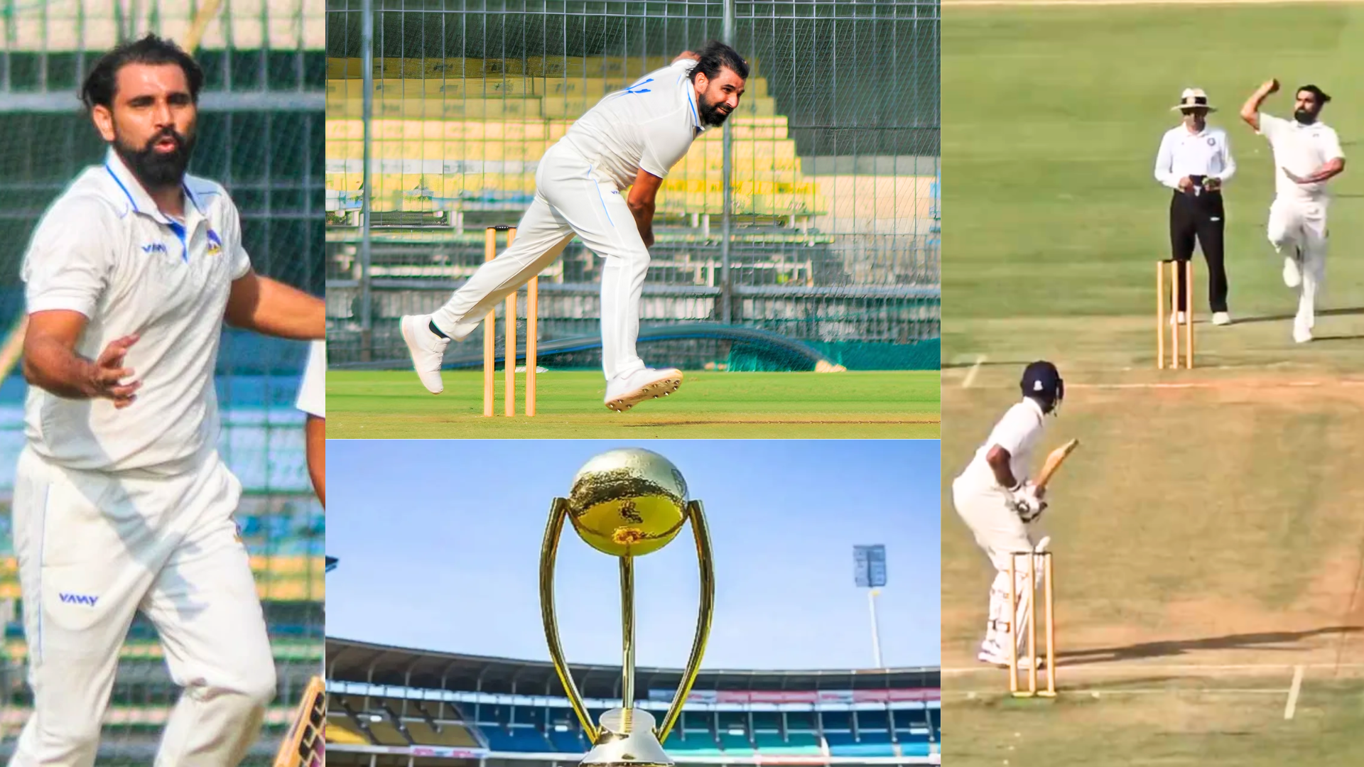 Mohammed Shami की रणजी में 4 विकेट लेते ही बॉर्डर-गावस्कर ट्रॉफी में एंट्री, इस गेंदबाज की लेंगे जग...