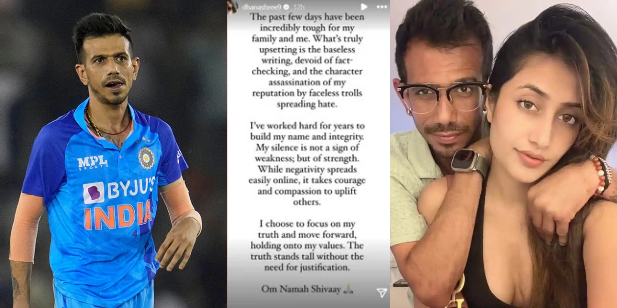 Yuzvendra Chahal's wife Dhanashree Verma broke silence on divorce news posted clarification on socia...
