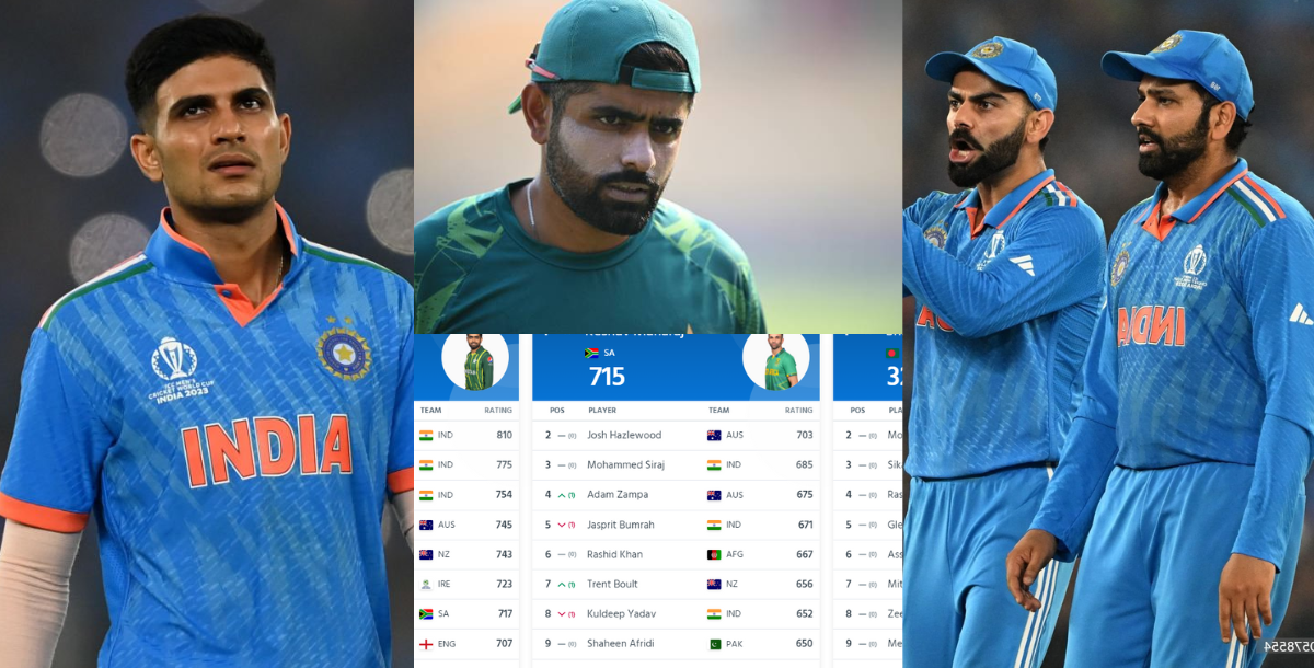 icc odi player ranking after india lost 2nd odi against south africa