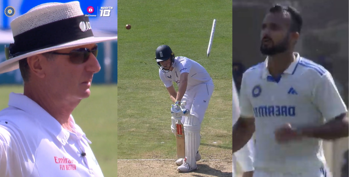 in the debut test akash deep did not get the wicket of zak crawley due to no-ball in ind vs eng matc...