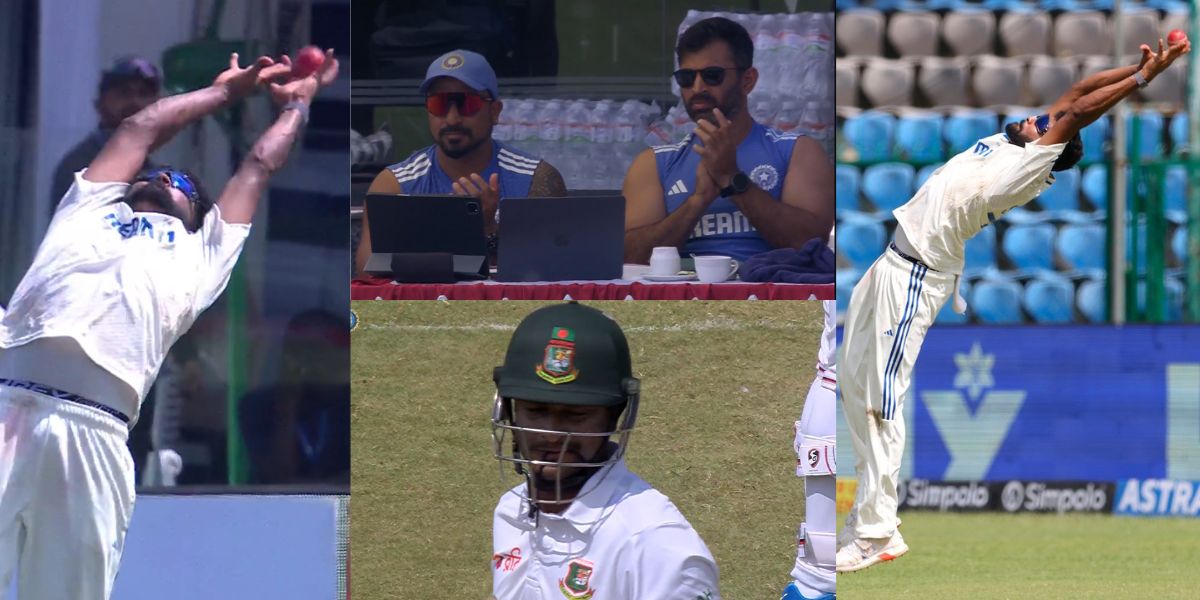 ind vs ban mohammed-siraj caught an amazing catch of Shakib Al Hasan you would not have seen such a...