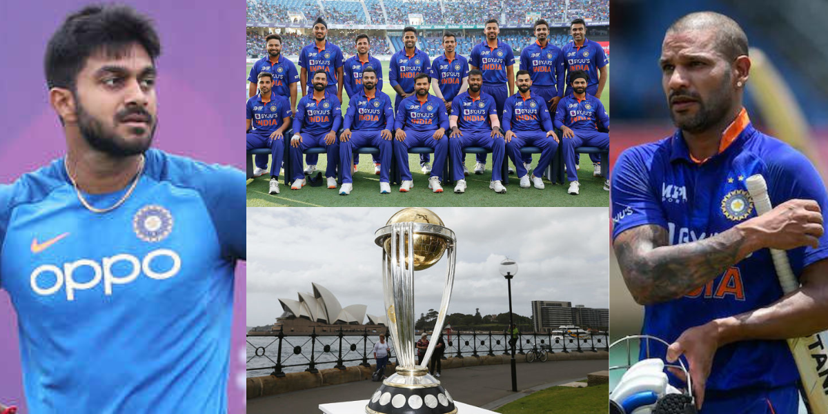 india predicted 18 member squad for world cup 2023 shikhar dhawan might get big chance