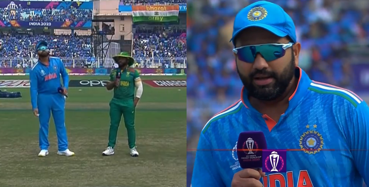 india won the toss against south africa and elected to bat first in ind vs sa match