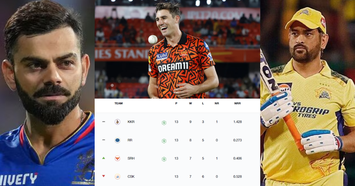 IPL 2024 Points Table: SRH vs GT मैच धुलने से इस टीम की चमकी किस्मत, RCB-CSK में से जानिए किसको हुआ...