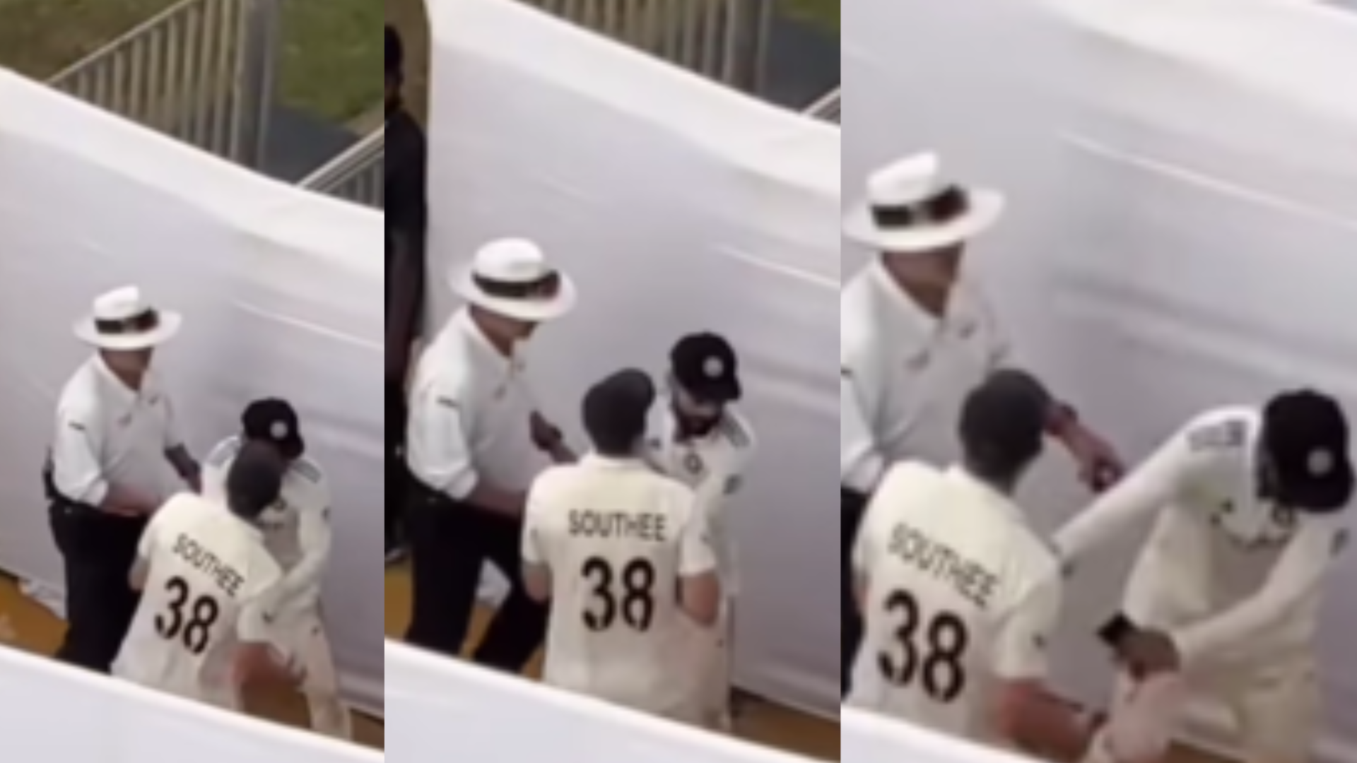 Virat Kohli और टिम साउदी के बीच हुई तगड़ी लड़ाई! ड्रेसिंग रूम में भिड़े दिग्गज, VIDEO वायरल