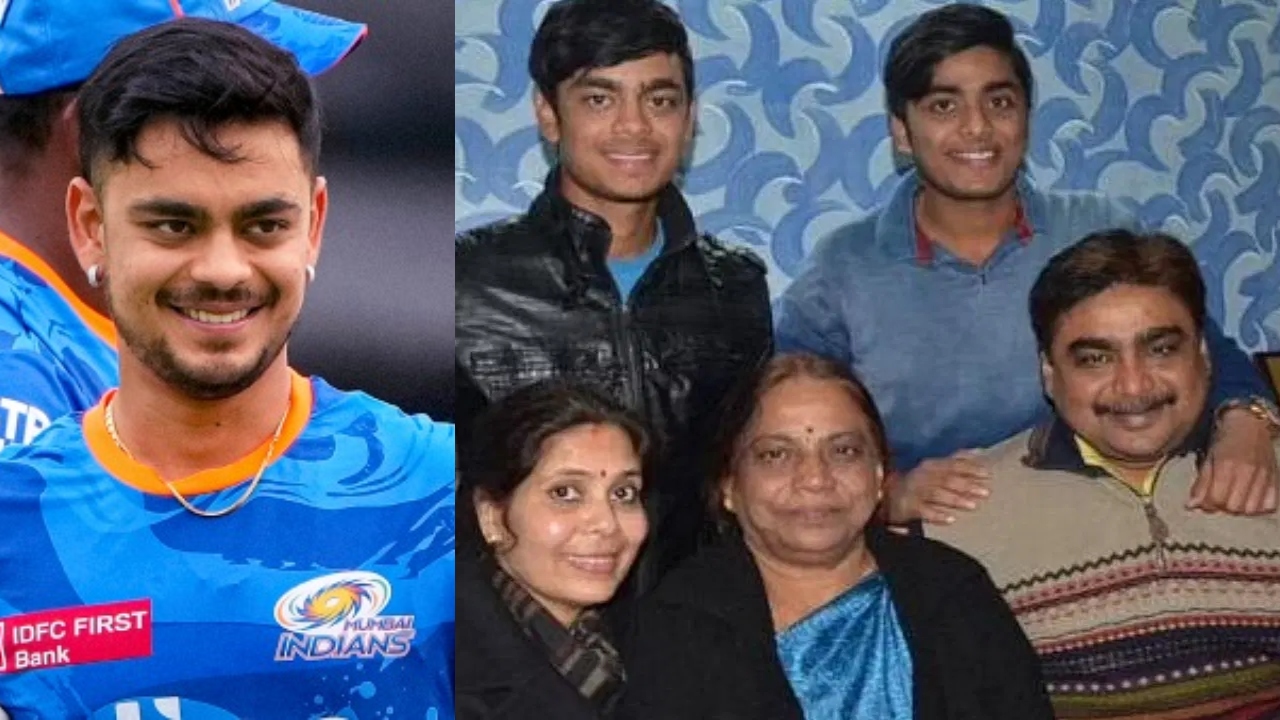 Ishan Kishan Family
