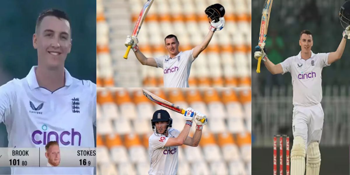 Harry Brook , pak vs eng , England team