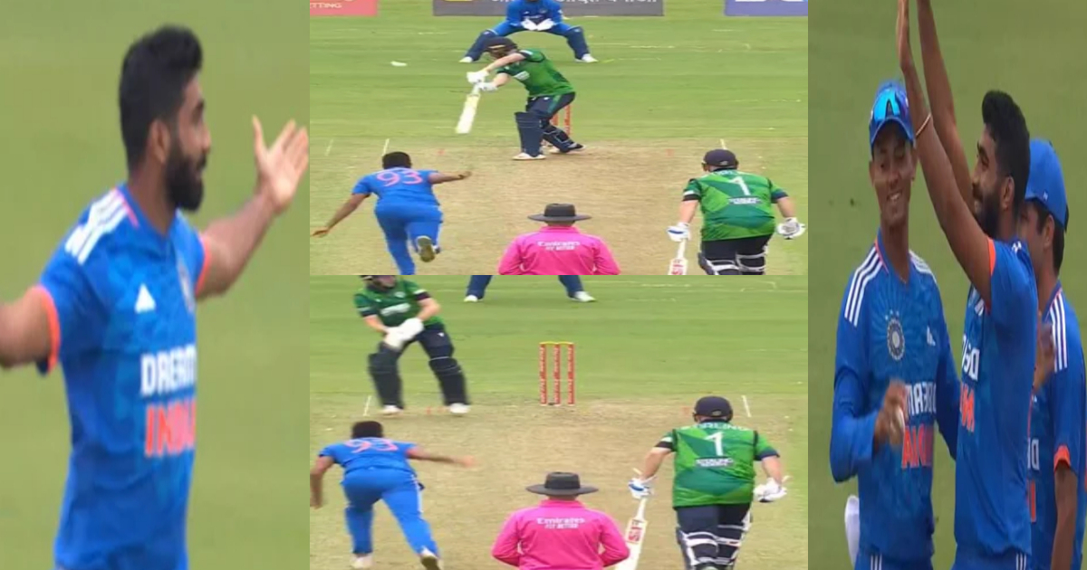 6 गेंद-2 शिकार, पहले ही ओवर में Jasprit Bumrah का हाहाकार, तूफानी गेंदबाजी का VIDEO हुआ वायरल