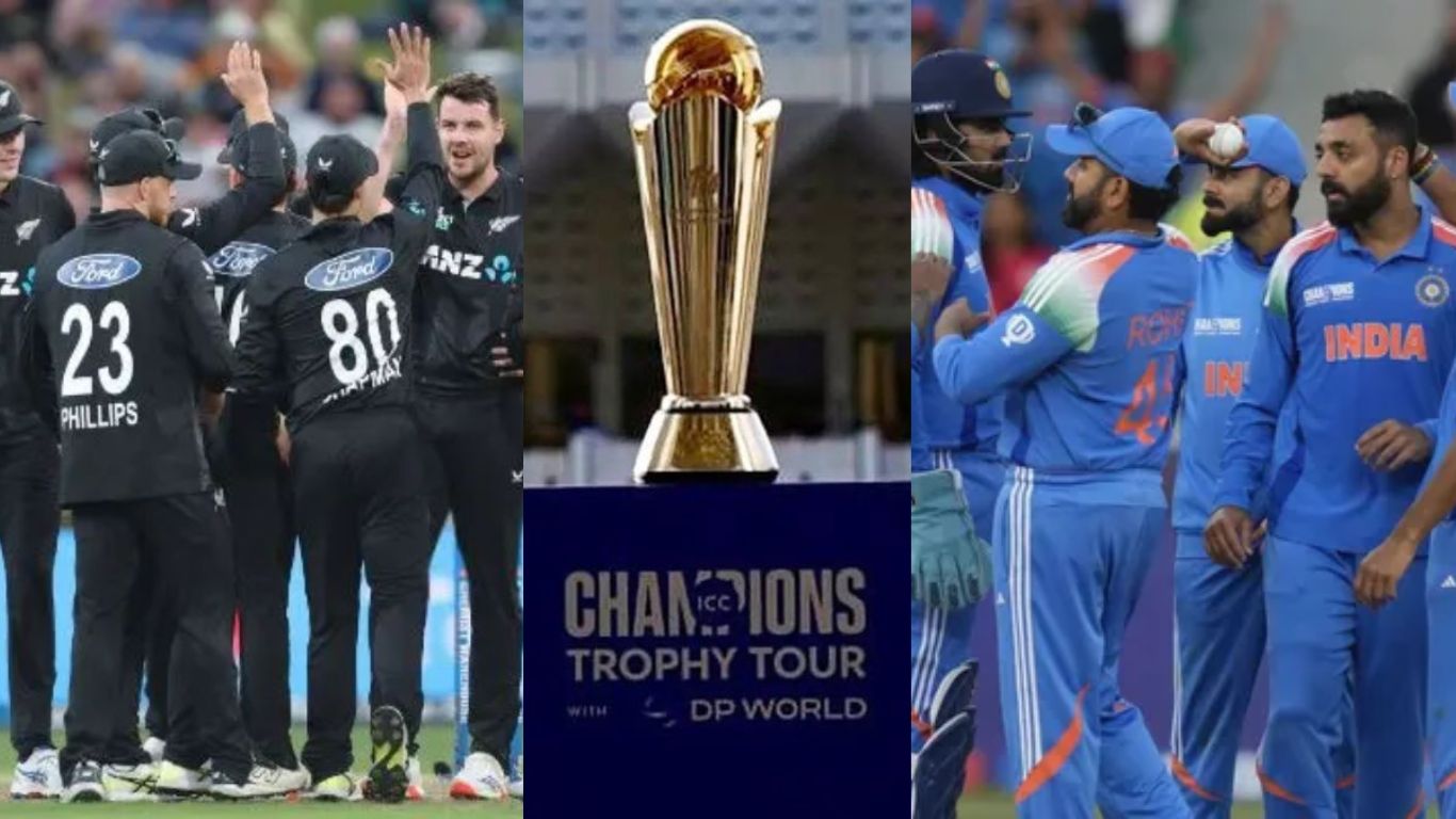 IND vs NZ , Champions Trophy 2025 , ICC trophy