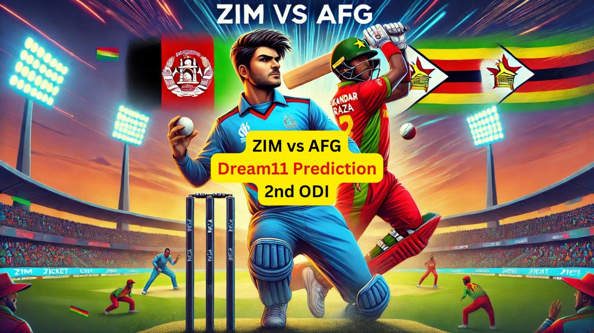 ZIM vs AFG 2nd ODI