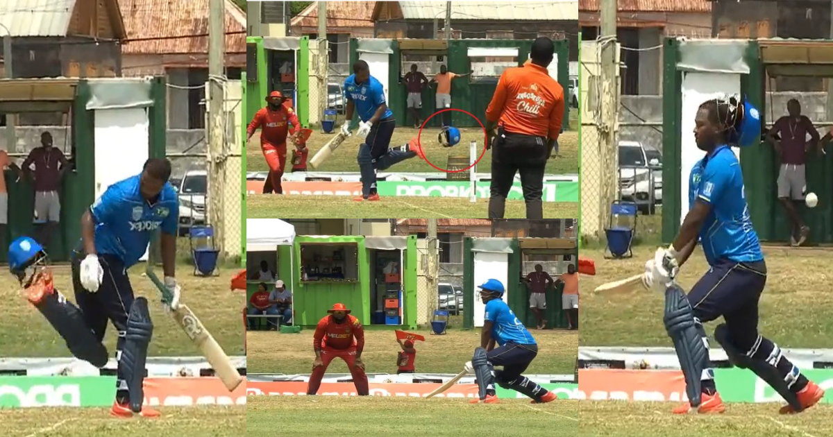 Johnson Charles: LIVE मैच में हुआ जानलेवा हादसा, गेंद लगते ही हवा में उड़ गया बल्लेबाज का हेलमेट, बाल...