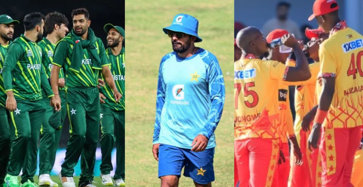 Babar Azam , Pakistan Team ,  ZIM vs PAK