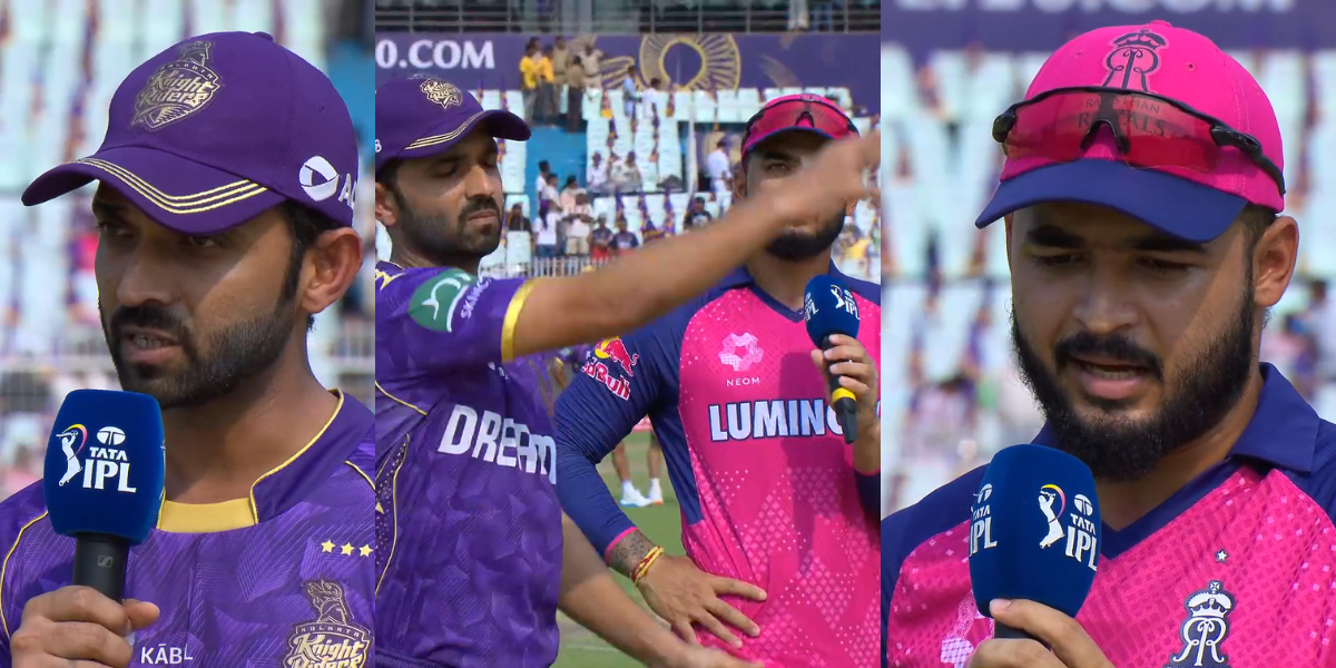 Kkr Won The Toss And Decide To Bat First Against Rr In Kkr Vs Rr 53rd Ipl 2025 Match 5changes In Playing Xi