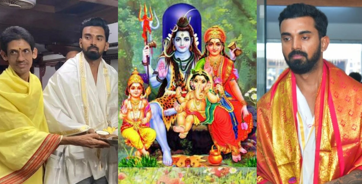 kl rahul worshipped at sri mookambika temple ahead of england test series