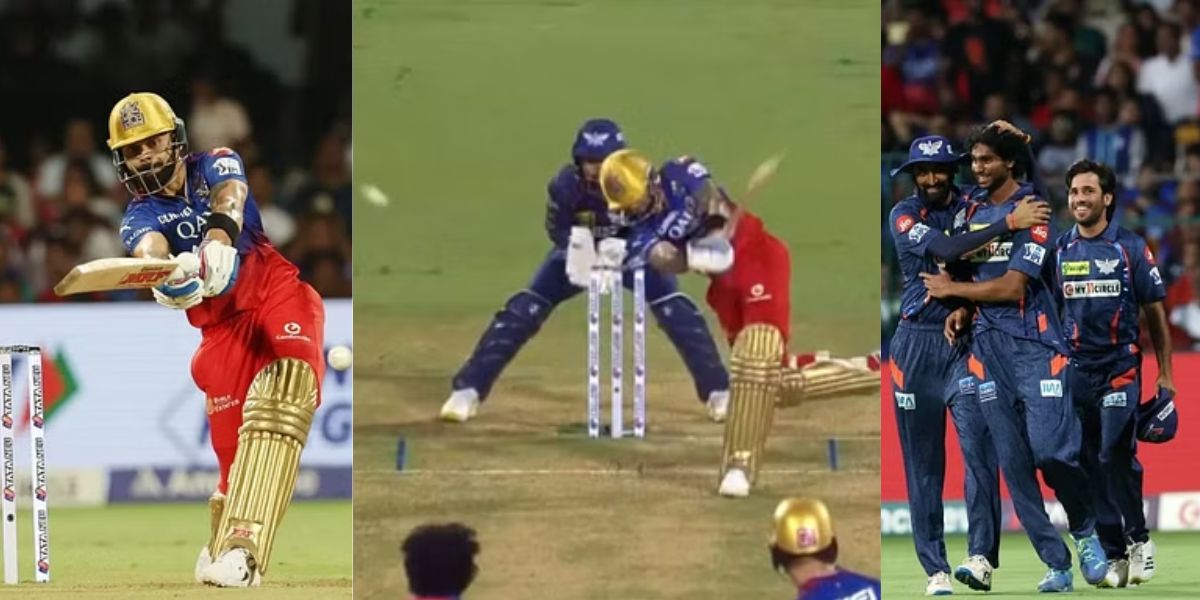 know who is m siddharth took the wicket of virat kohli in lsg vs rcb ipl 2024 match 15