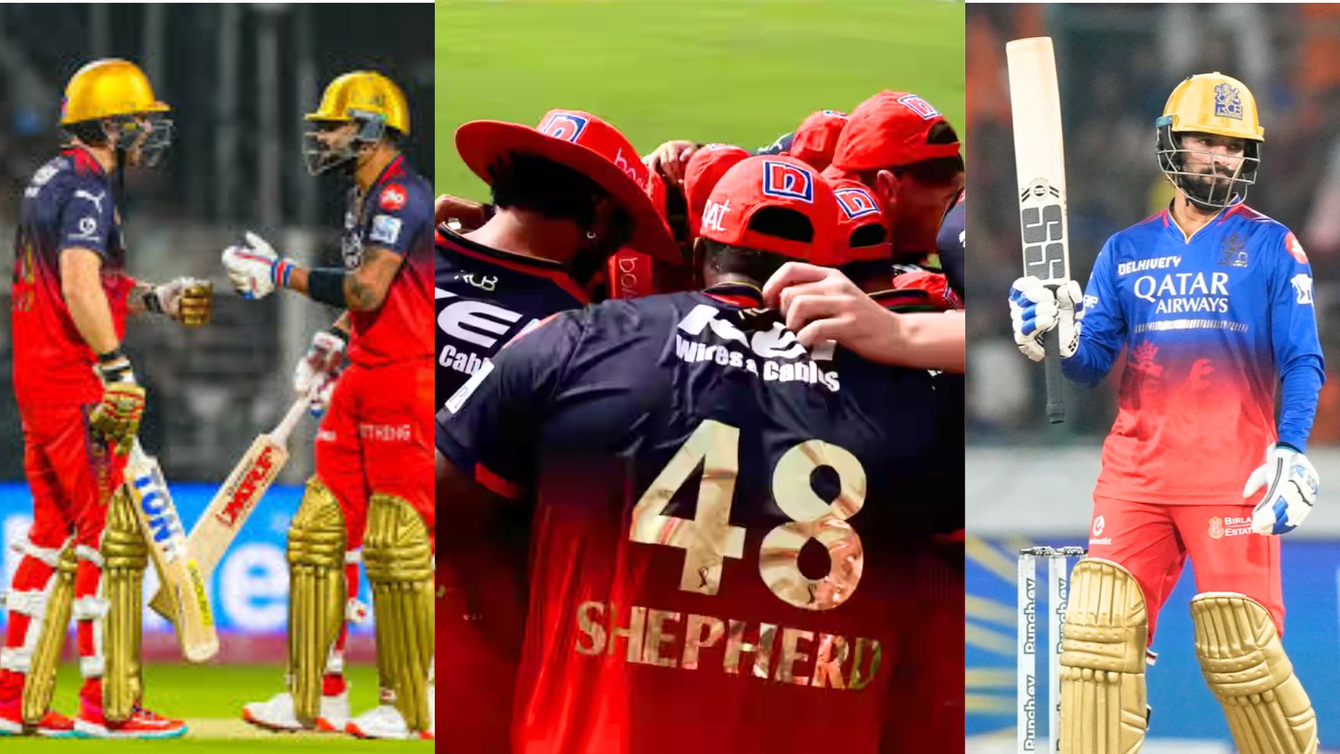RCB predicted XI : आरसीबी ने राजस्थान के खिलाफ होम ग्राउंड में जीत के लिए बिछाया जाल, रजत पाटीदार ने...