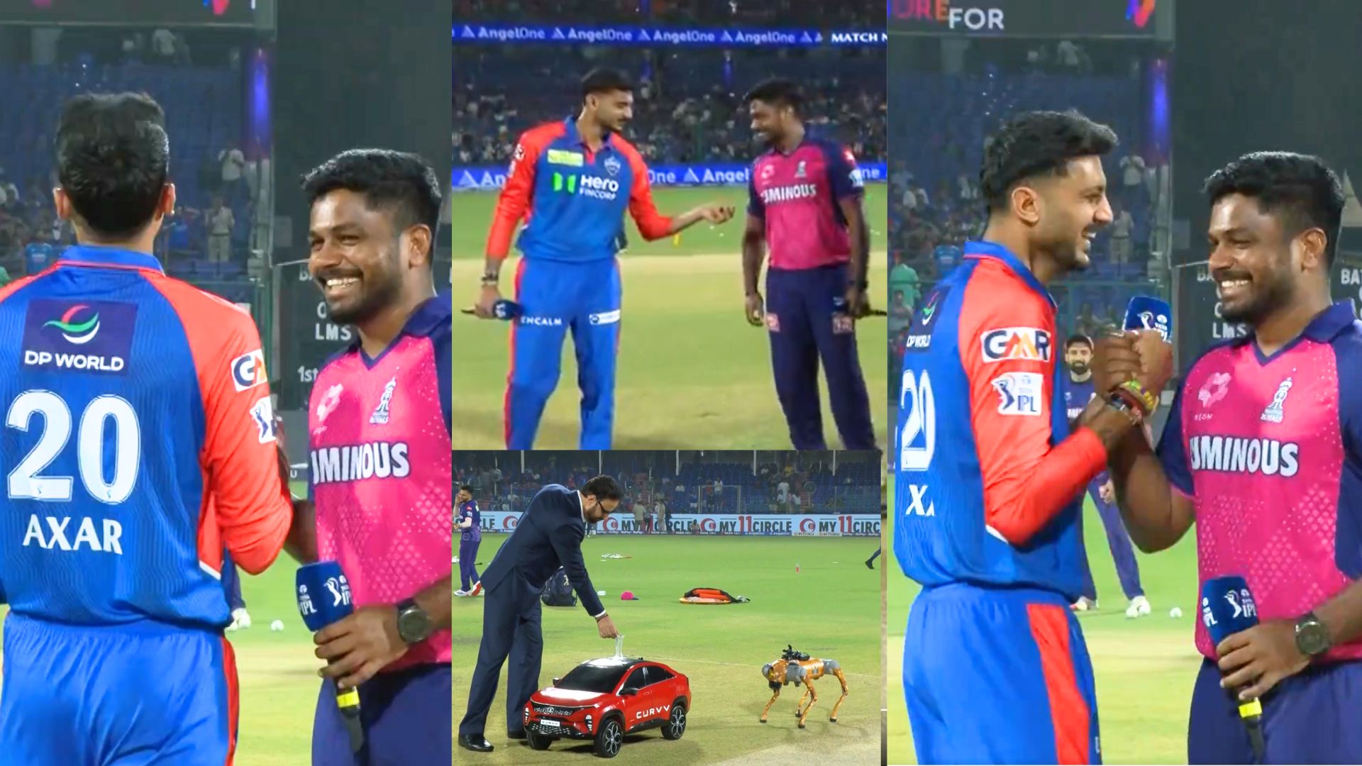 अक्षर पटेल ने संजू सैमसन के साथ की गली क्रिकेट वाली हरकत, VIDEO देख हंसी नहीं रोक पाएंगे आप