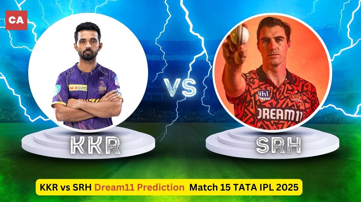 KKR vs SRH Match 15 TATA IPL, 2025