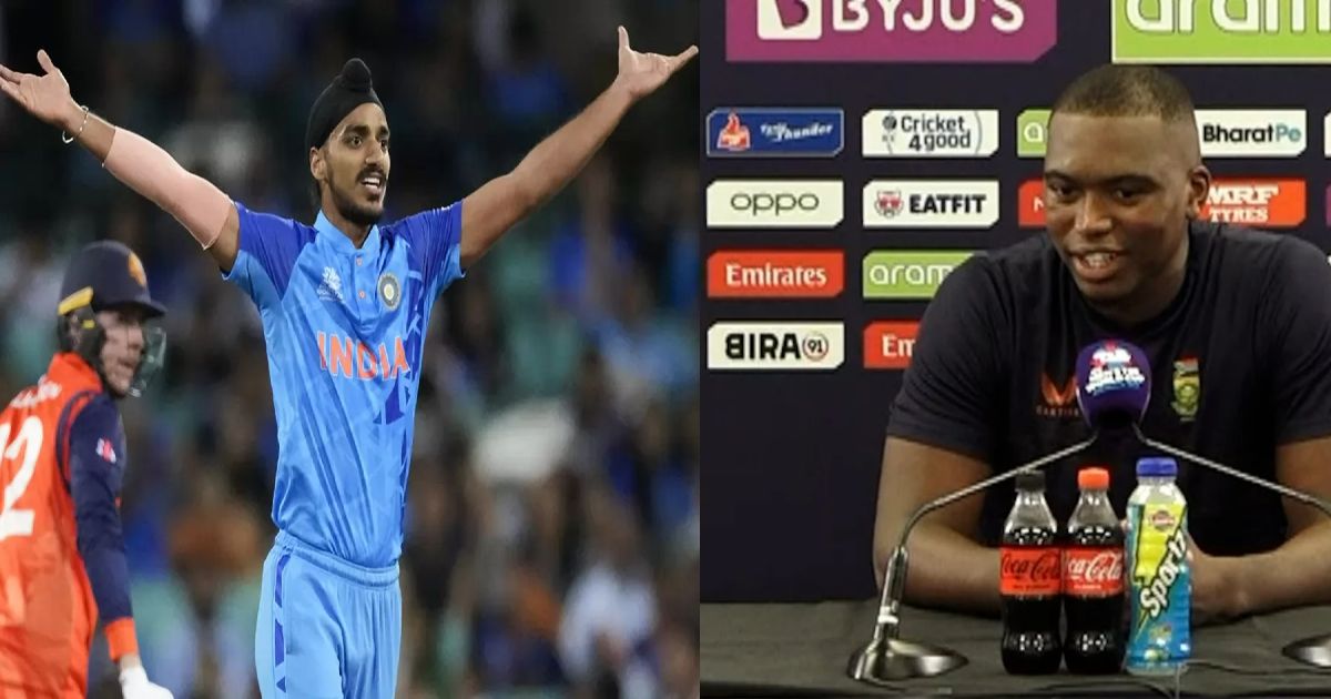 lungi ngidi on Arshdeep singh south africa lungi ngidi on Arshdeep singh south africa