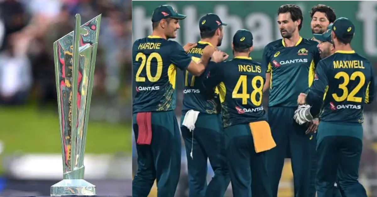mitchell marsh weared uganada cricket team jersey during T20 World Cup 2024