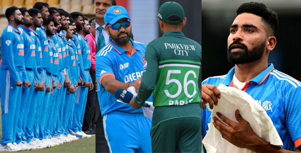 mohammed shami may replace mohammed siraj in playing-XI against pakistan