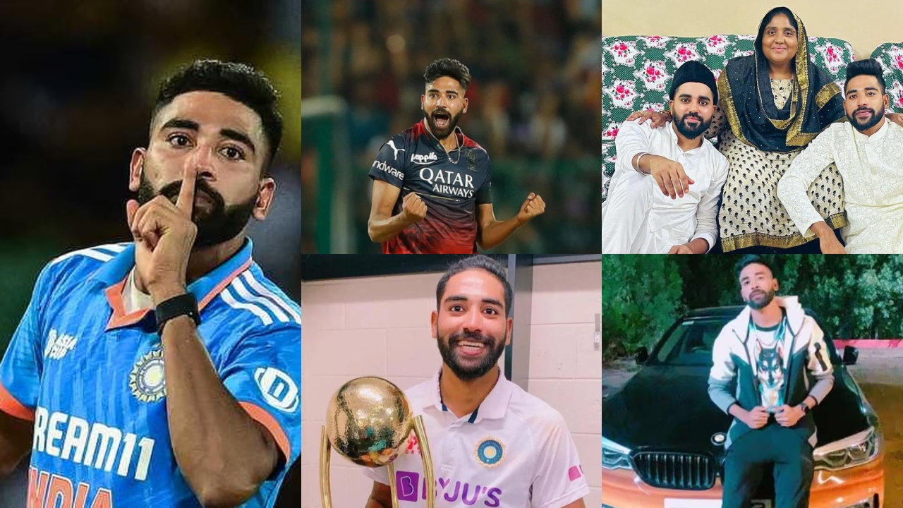Mohammed Siraj BIography