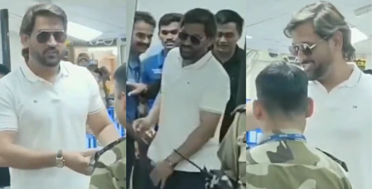 "LOVE YOU माही...", 42 साल के MS Dhoni को फैन ने एयरपोर्ट पर हजारों के बीच किया प्रपोज, तो मिला ऐसा...