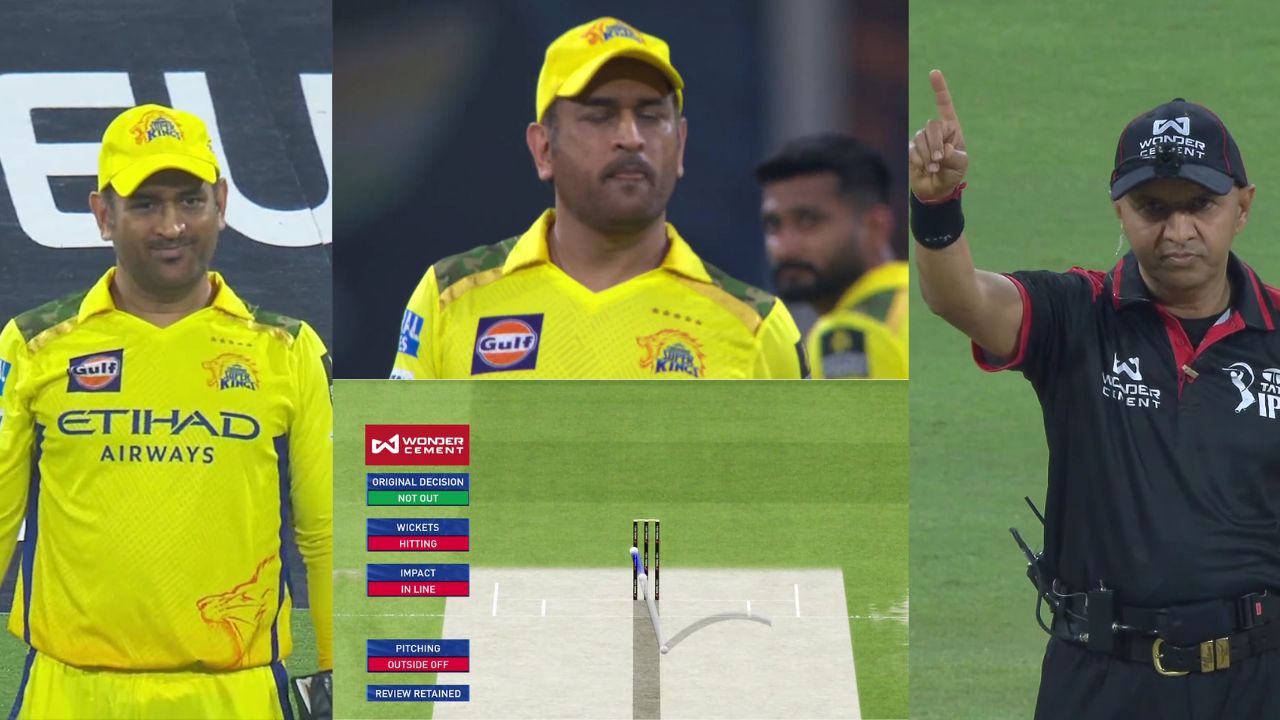 MS Dhoni Wrong
