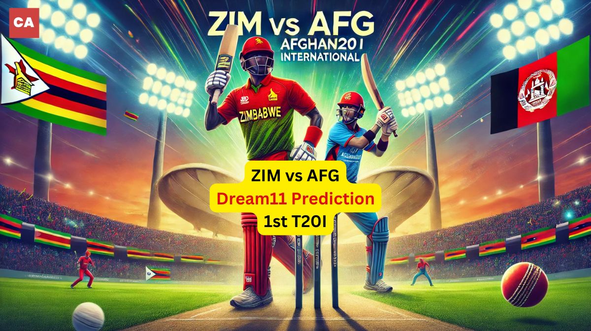 ZIM vs AFG 1st T20I