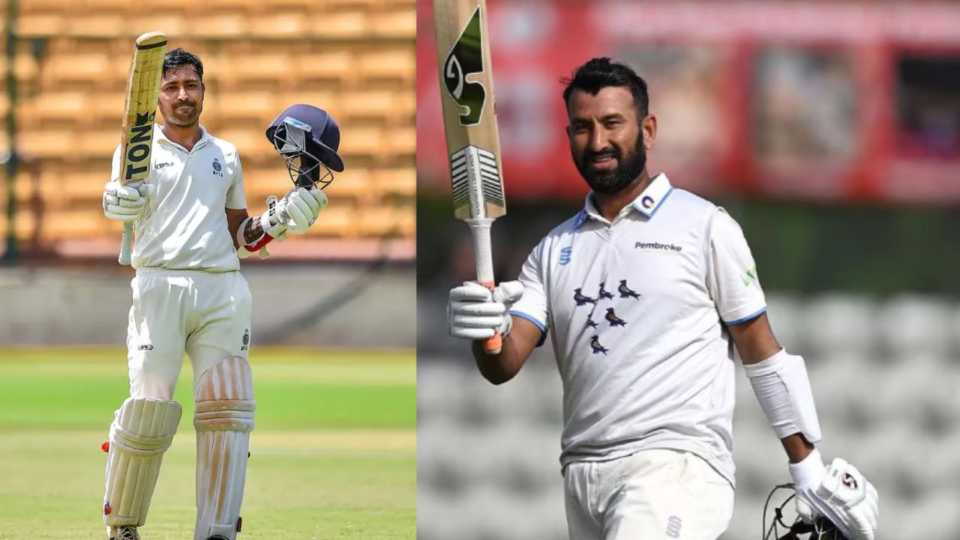 team India , Shubham Sharma, Cheteshwar Pujara