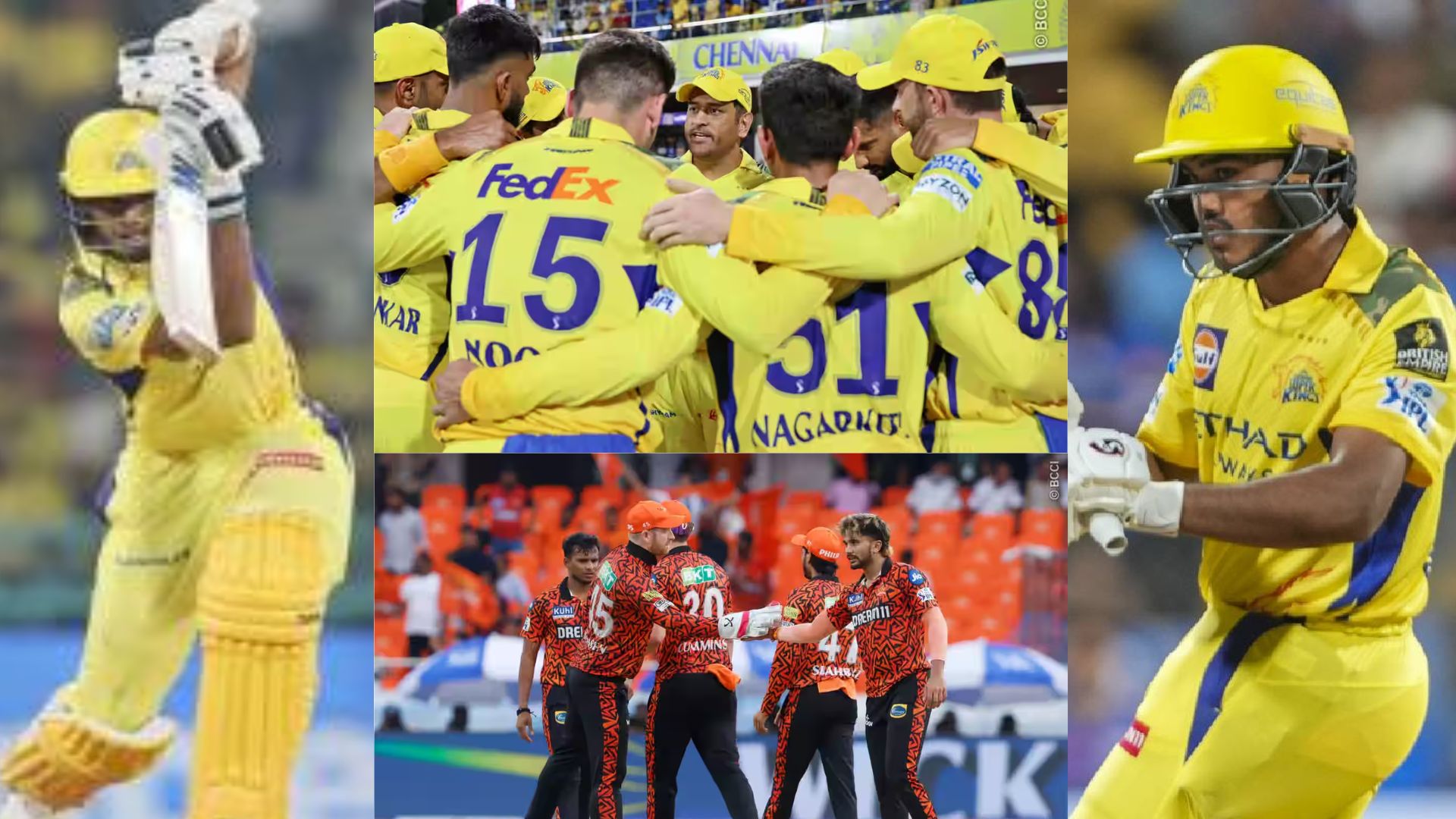 CSK Playing XI : हैदराबाद के खिलाफ CSK की जीत पक्की ! शेख रशीद और आयुष म्हात्रे के बाद प्लेइंग-XI ज...