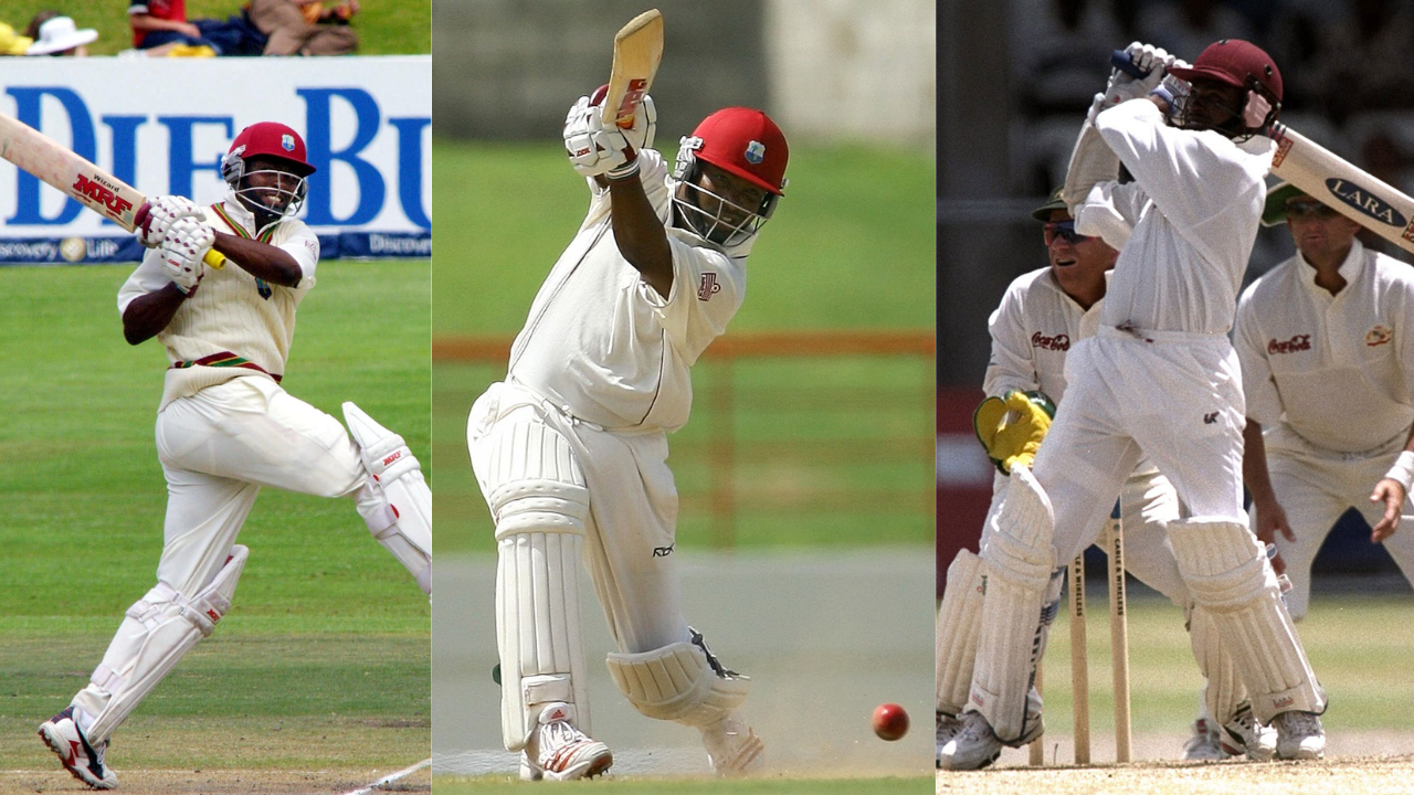 brian lara test Batting