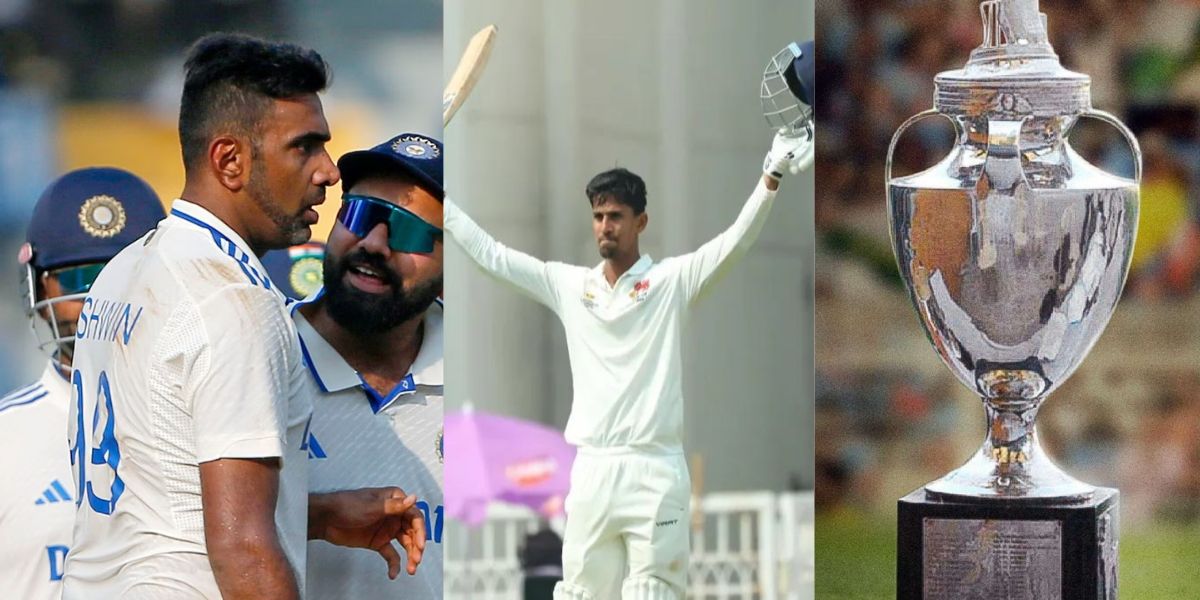 R Ashwin, Tanush kotian , ranji trophy 2025