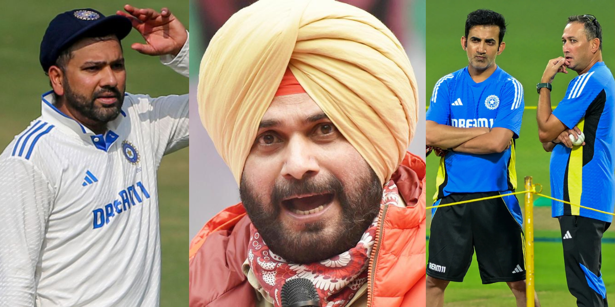 Navjot Singh Sidhu got furious after seeing Rohit Sharma dropped from Sydney Test gave such a statem...