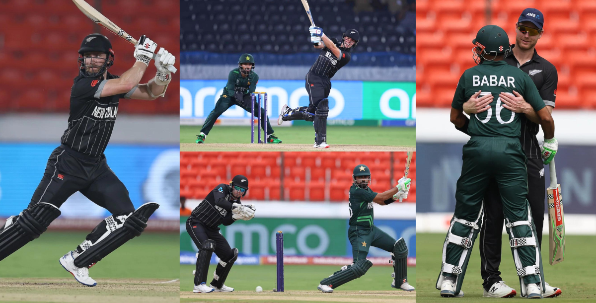 pak vs nz new zealand beat pakistan by 5 wickets in the world cup Warm up match 2023