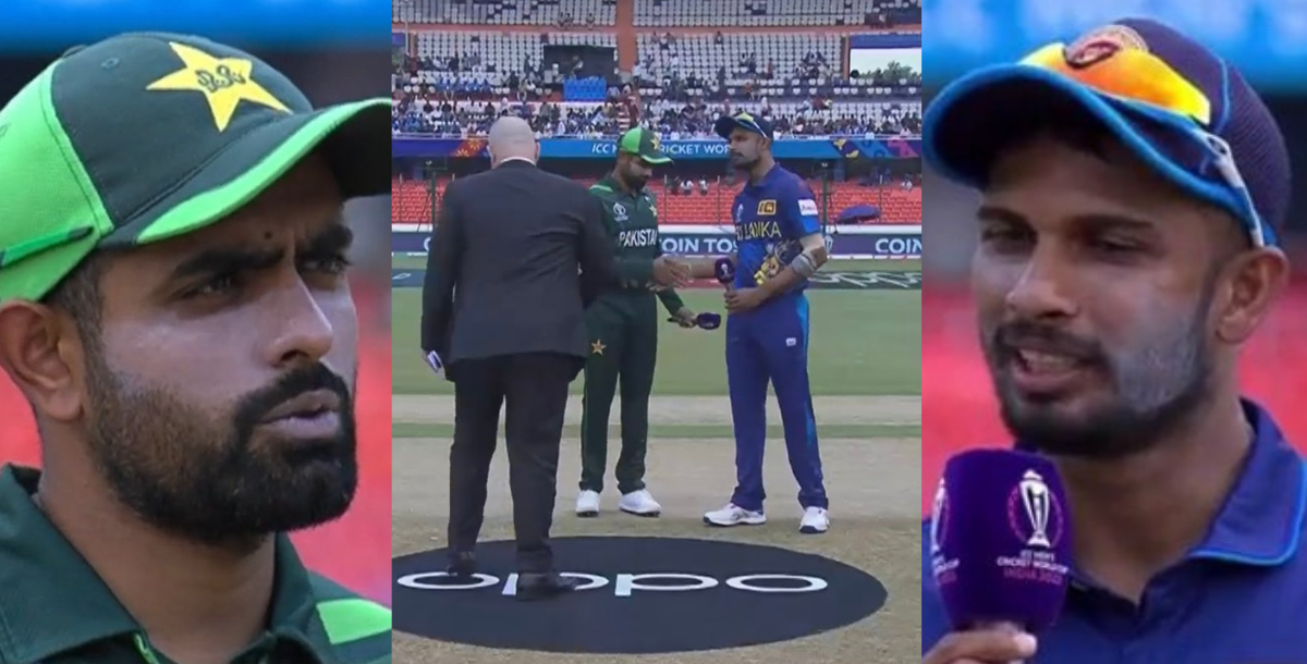 pak vs sl Sri Lanka won the toss and elected bat first against Pakistan in world cup 2023