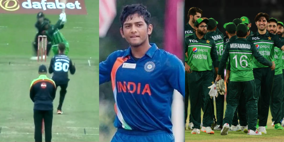 pakistan Unmukt Chand rehan ahmed hits three sixes in 3 balls in t20 blast