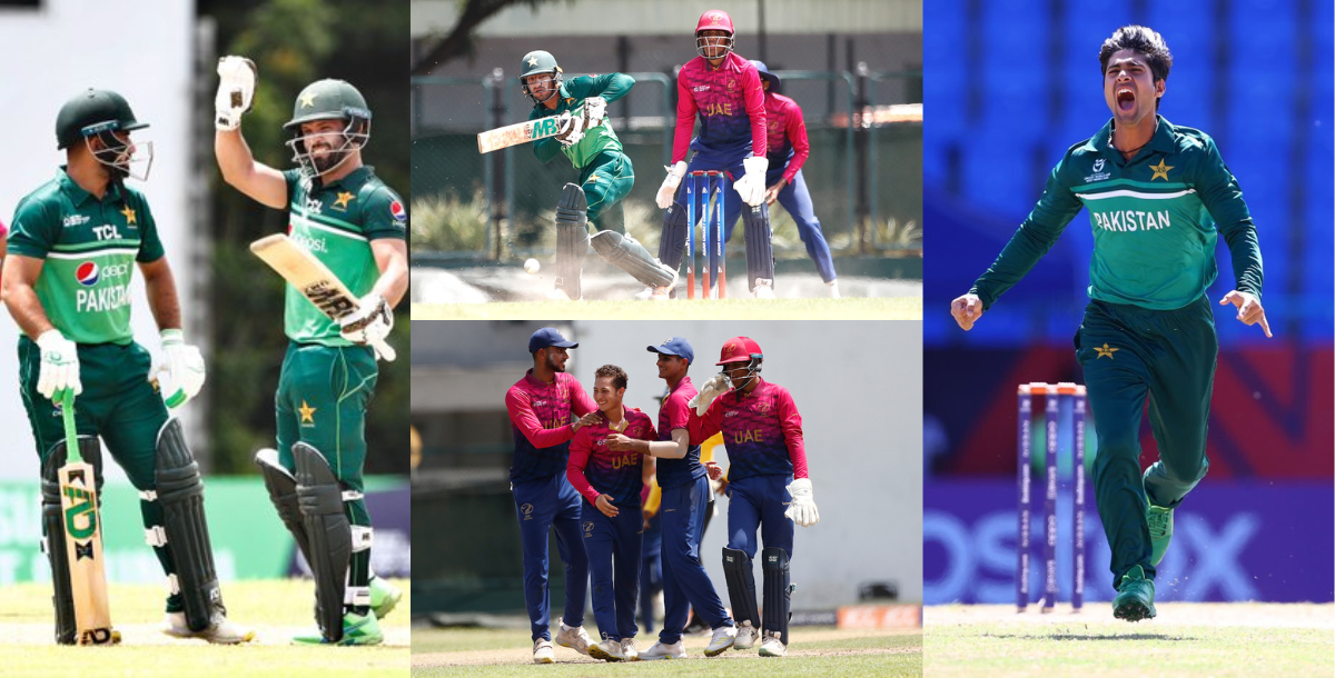 pakistan a beat uae a by 184 run in emerging asia cup 2023
