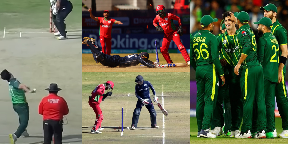 pakistani cricketer bilal khan took 5 wickets against Scotland in world cup 2023