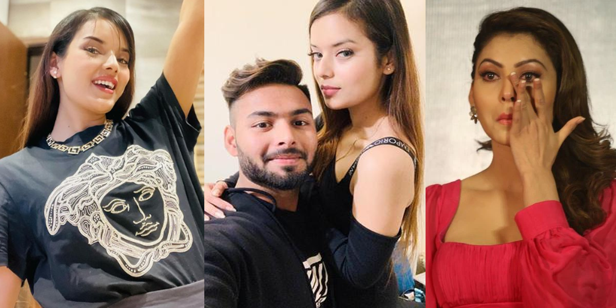 Isha Negi Rishabh Pant Urvashi Rautela