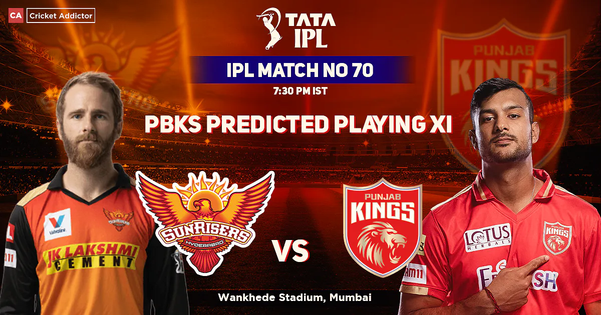 PBKS Possible Playing XI