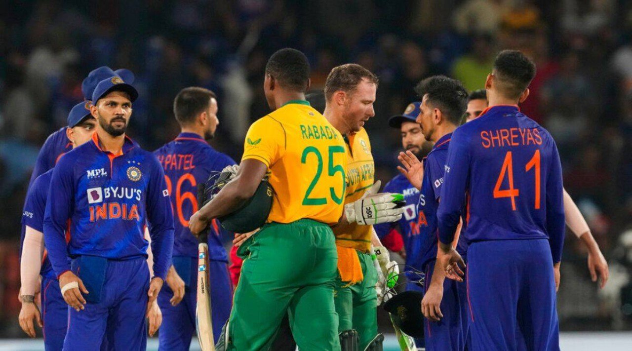ind vs sa head to head t20