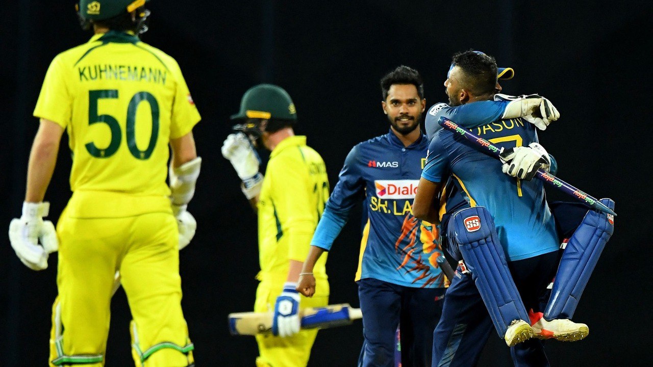 Sri lanka end 30 year wait for odi series win at home vs australia after charith asalanka century
