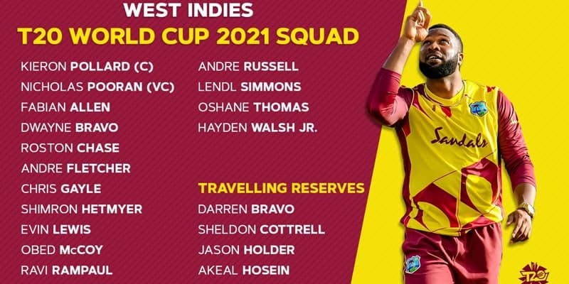 T20 Wold Cup: विश्व कप के लिए वेस्टइंडीज टीम का हुआ ऐलान, 6 साल बाद रवि रामपॉल की टीम में हुई वापसी