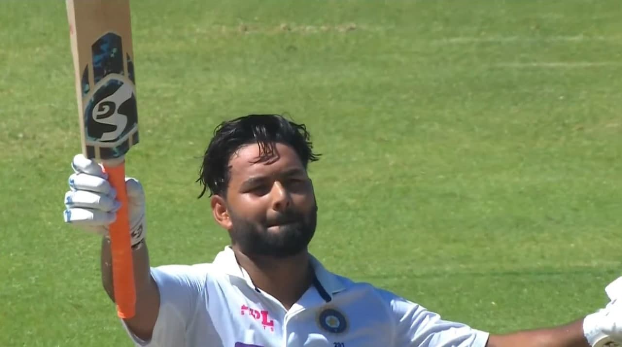 Rishabh Pant century 3rd test