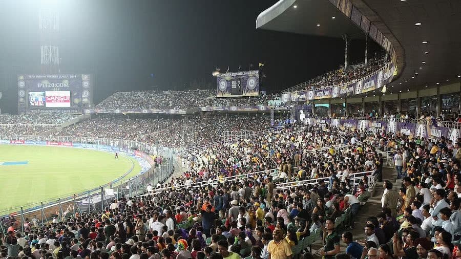 75 percent fans got permission to go to Eden Gardens Stadium