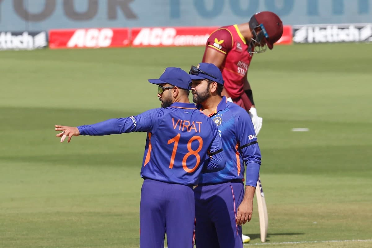 Virat Kohli reacts on Team India Wins His 1st ODI match under rohit sharma captaincy